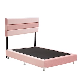 Foto 2 | Cabecera Logan Dicasa Color Pink + Box Dicasa Color Pink + Colchón Spring Air Morgan Matrimonial
