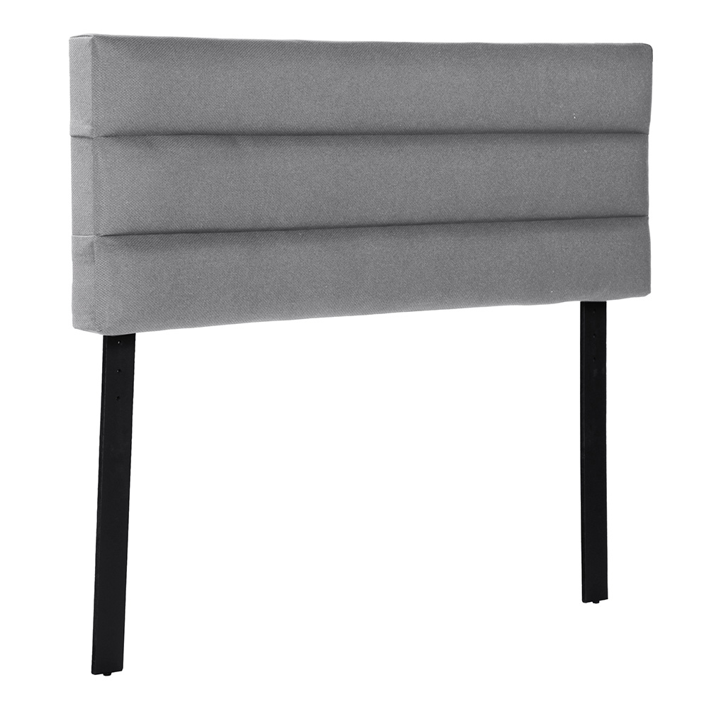 Foto 2 | Cabecera Logan Dicasa Color Gris + Colchón Spring Air Omega Queen Size