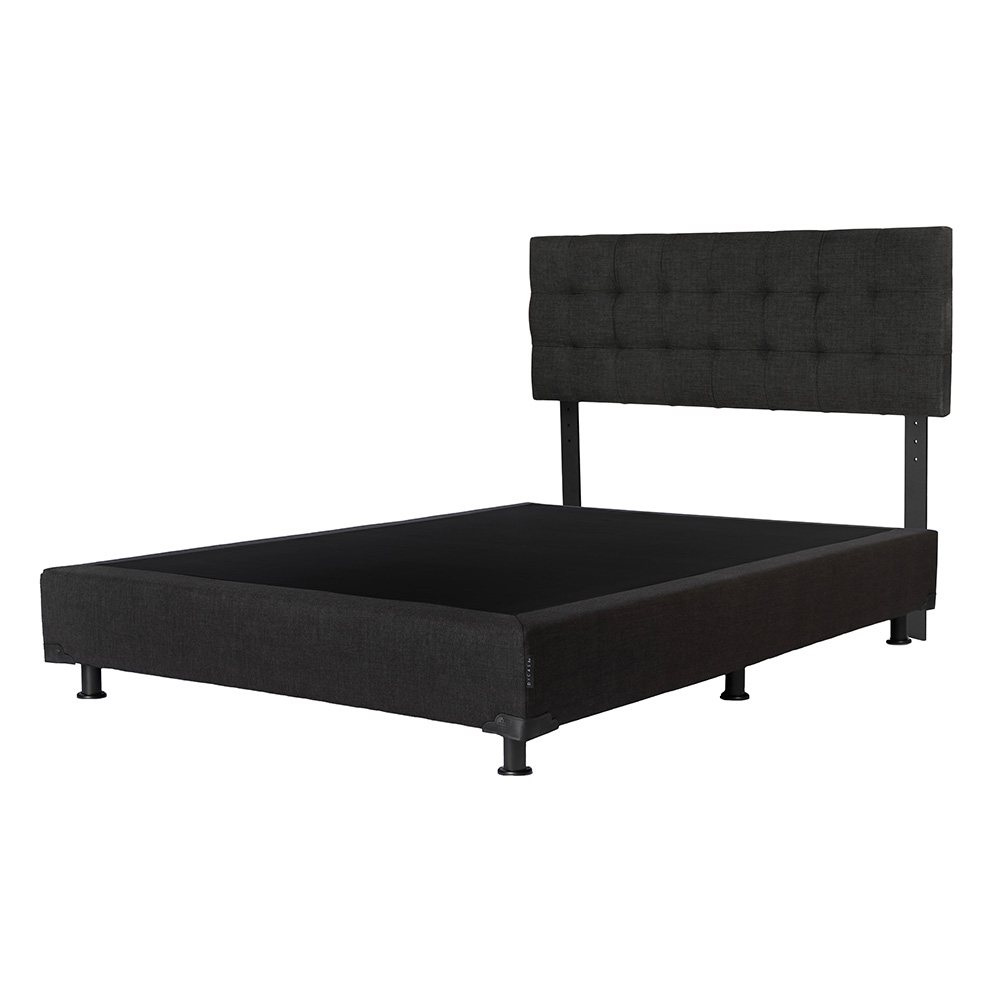 Foto 2 | Cabecera Catania Dicasa Color Negro + Base Cama Slim Dicasa Color Negro + Colchón Restonic Nautilus Matrimonial