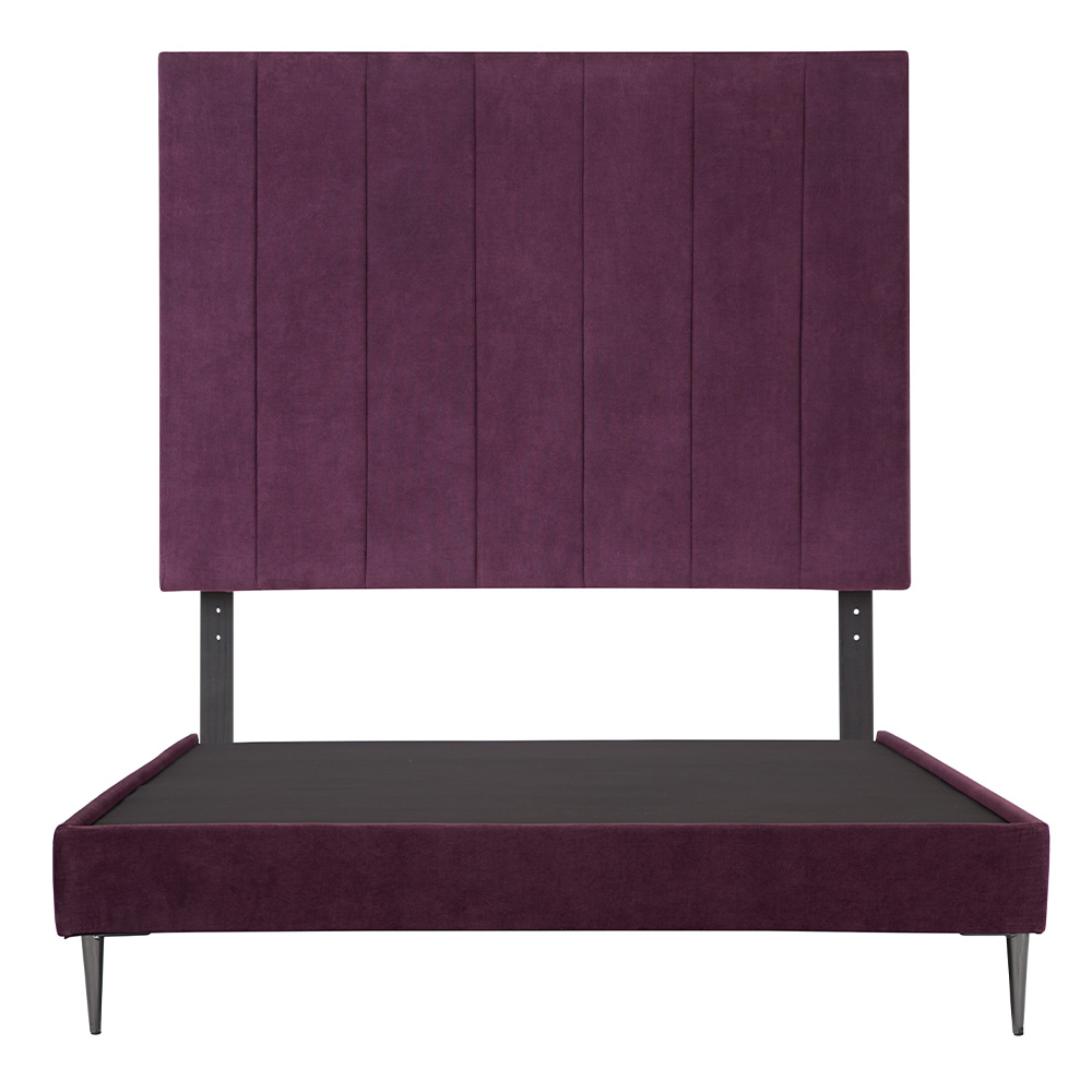 Foto 4 pulgar | Cabecera Argos Dicasa Color Morado + Base Cama Slim Dicasa Color Morado King Size