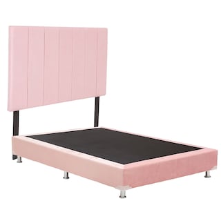 Foto 3 | Cabecera Argos Dicasa Color Pink + Box Dicasa Color Pink + Colchón Restonic Trini Matrimonial