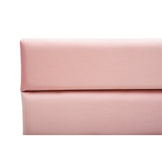 Foto 3 | Cabecera Logan Dicasa Color Pink + Colchón Spring Air Marte Queen Size
