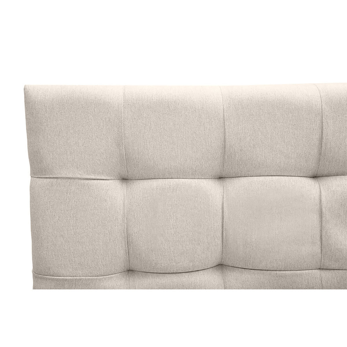 Foto 4 pulgar | Cabecera Catania Dicasa Color Beige Claro + Colchón Spring Air Omega Queen Size