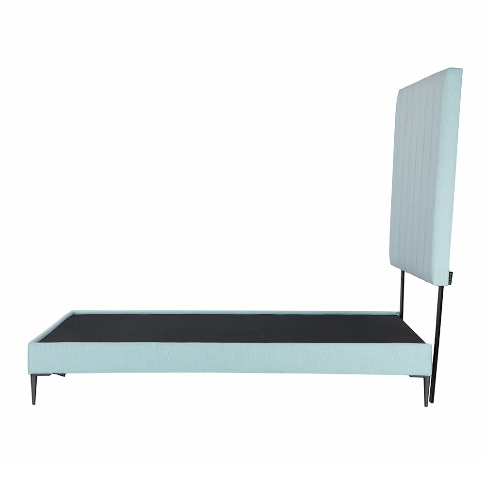 Foto 4 pulgar | Cabecera Argos Dicasa Color Turquesa + Base Cama Slim Dicasa  Color Turquesa Individual