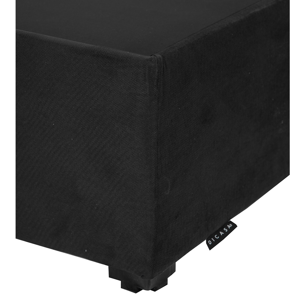 Foto 4 pulgar | Base Cama Slim Dicasa Matrimonial Color Negro