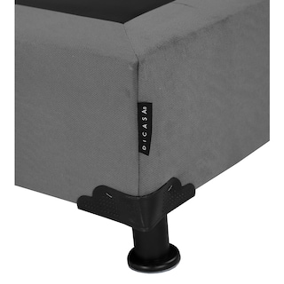 Foto 3 | Box Dicasa Queen Size Color Gris