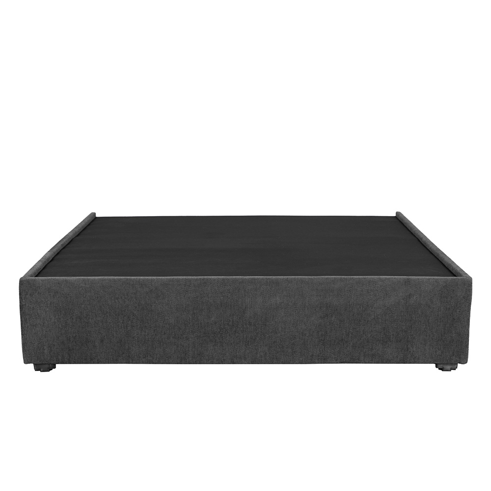 Base Cama Dicasa Queen Size Color Gris Oscuro