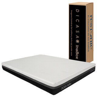 Foto 4 | Cabecera Dicasa Milan + Box Gris + Colchón Restonic Dicasa Inabox Queen Size