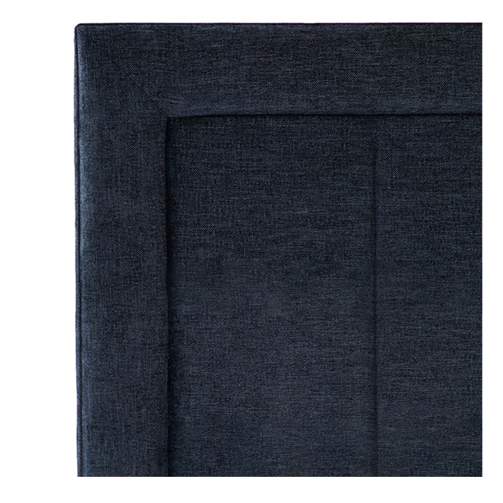 Foto 4 pulgar | Cabecera Davos Color Azul Queen Size