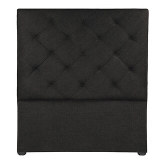 Foto 2 | Cabecera Dicasa Ikki Negro Matrimonial + Almohada One + Protector Cloud + Sabanas Softy