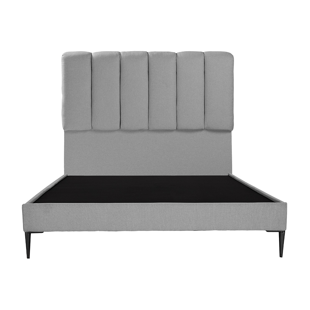 Foto 3 pulgar | Cabecera Dicasa Kami + Base Cama Slim Gris King Size