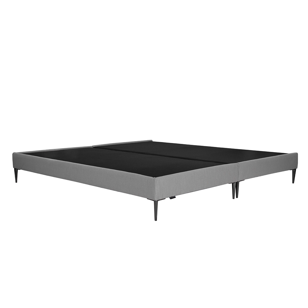 Foto 6 pulgar | Cabecera Dicasa Kami + Base Cama Slim Gris King Size