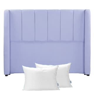 Foto 1 | Cabecera Foss Lila King Size + Almohada Royal Twin