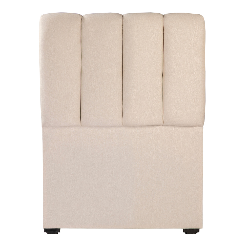 Foto 3 pulgar | Cabecera Dicasa Kami + Base Cama Slim Beige Individual