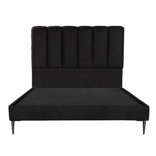 Foto 2 | Cabecera Dicasa Kami + Base Cama Slim Negro Matrimonial