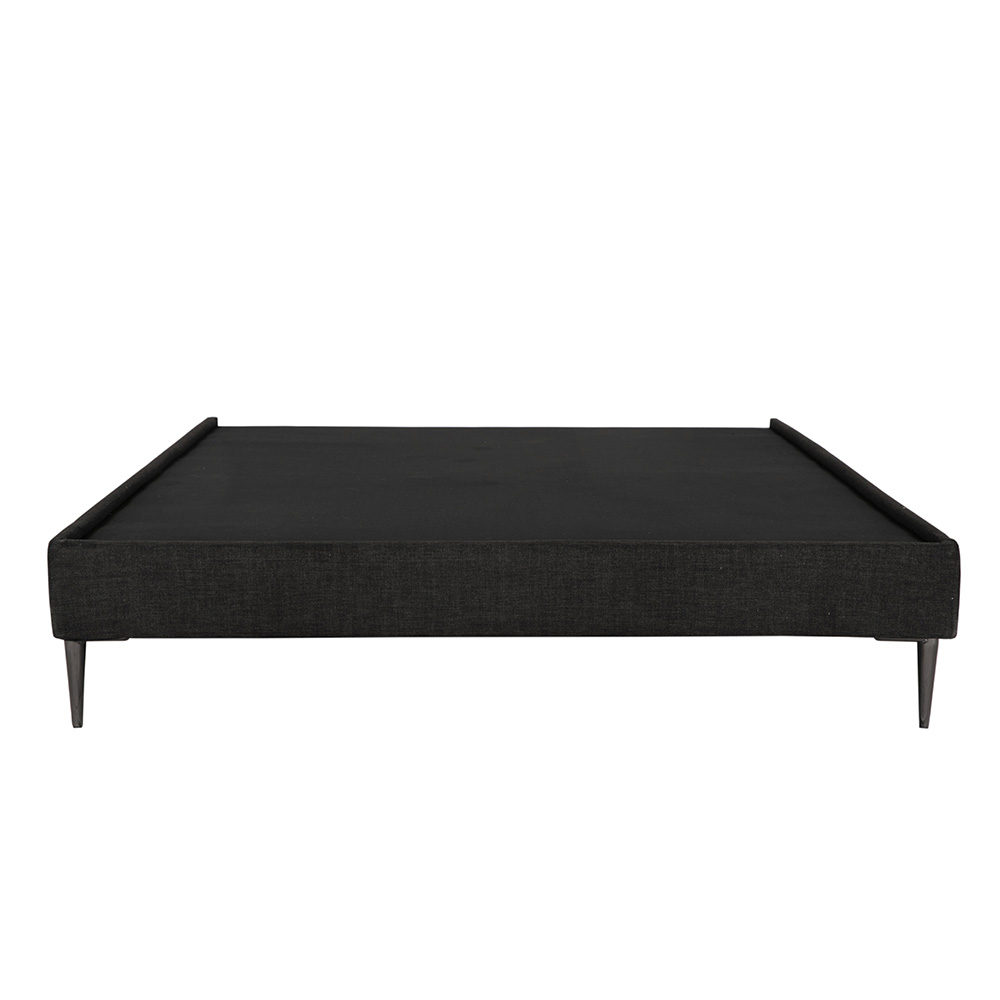 Foto 6 pulgar | Cabecera Dicasa Kami + Base Cama Slim Negro Matrimonial