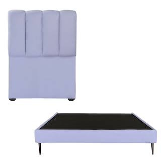 Foto 1 | Cabecera Dicasa Kami + Base Cama Slim Lila Individual