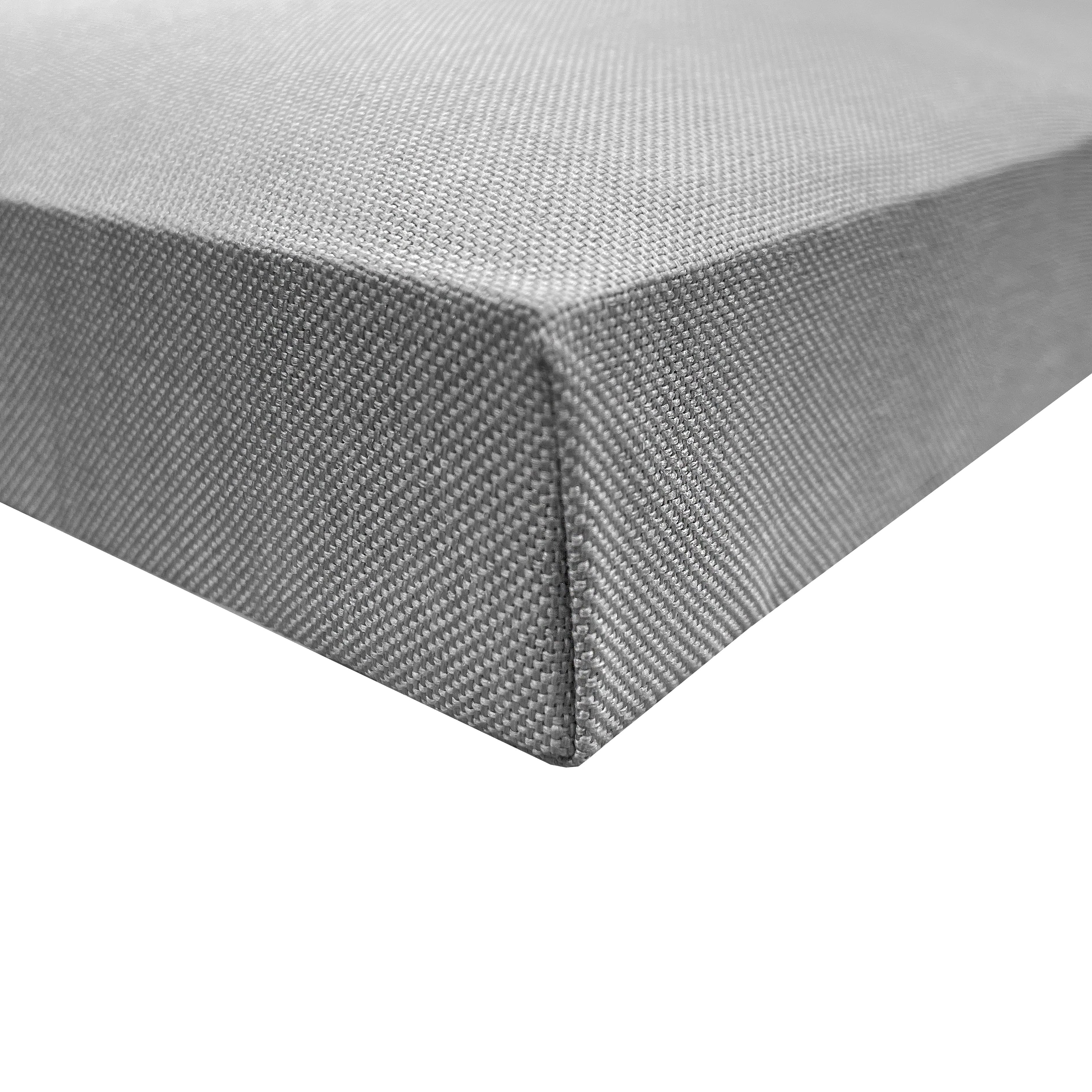 Foto 3 | Cabecera Matrimonial Dotico Cuadro Grande Altura Ajustable - Gris Oxford