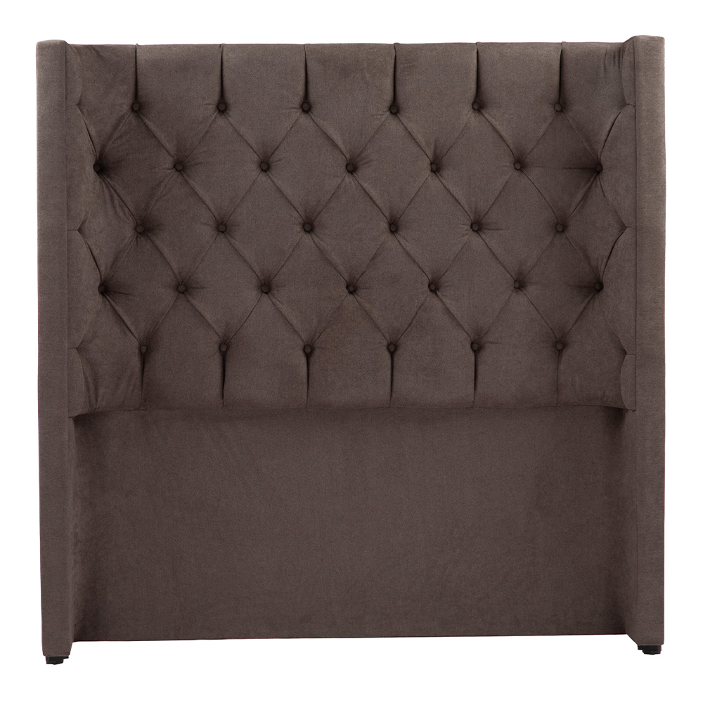 Foto 2 | Cabecera Tartuk Chocolate Queen Size + Almohada Royal Twin + Protector Lux + Sabanas Royal