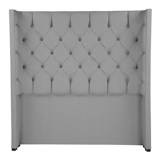 Foto 2 | Cabecera Tartuk Gris King Size + Almohada Royal Twin + Protector Lux + Sabanas Royal