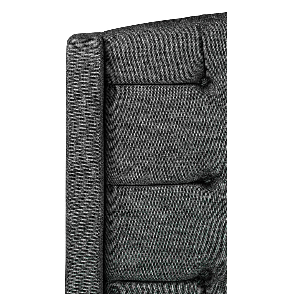 Foto 3 | Cabecera Sitka Gris Carbon King Size
