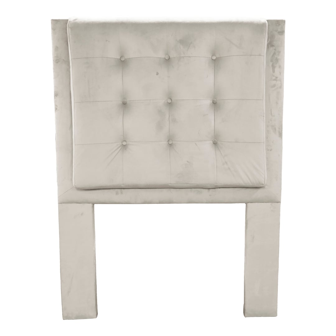 Cabecera Douglas Snow Terciopelo King $3,399