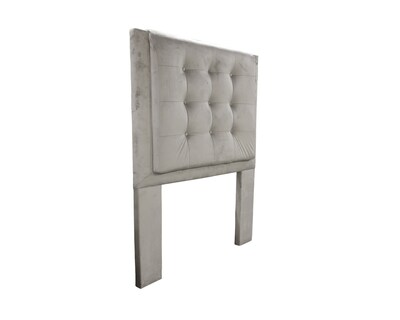 Foto 2 | Cabecera Douglas Beige Terciopelo Queen