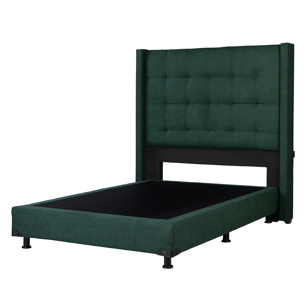 Foto 4 pulgar | Cabecera Dicasa Titan + Box Queen Size Color Verde