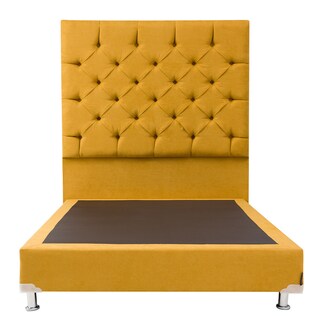 Foto 2 | Cabecera Dicasa Capri Box Color Mostaza Queen Size + Box