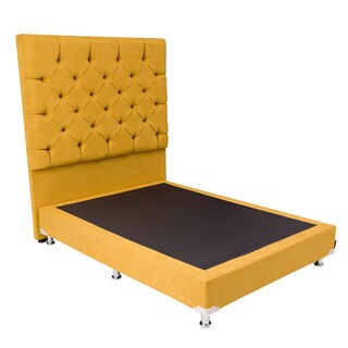 Foto 3 | Cabecera Dicasa Capri Box Color Mostaza Queen Size + Box