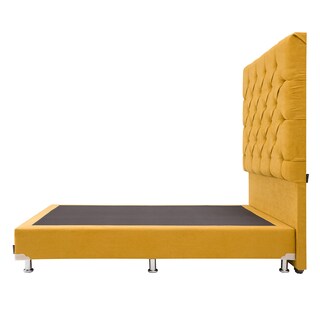 Foto 4 | Cabecera Dicasa Capri Box Color Mostaza Queen Size + Box