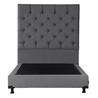 Foto 2 | Cabecera Dicasa Capri Box Color Gris Queen Size + Box