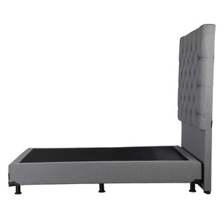 Foto 4 | Cabecera Dicasa Capri Box Color Gris Queen Size + Box
