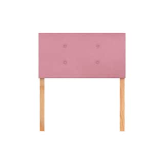 Foto 1 | Cabecera Individual Botones Rosa 3 En 1 Moderna
