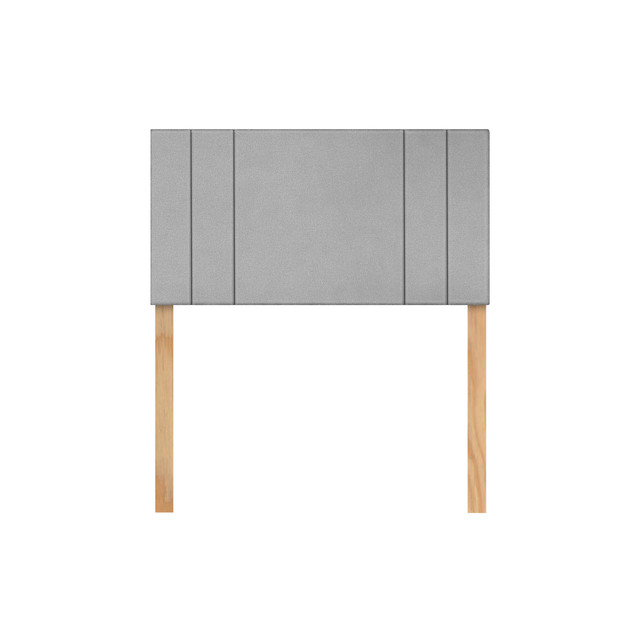 Foto 1 | Cabecera Individual Raya Lateral Gris 3 En 1 Moderna