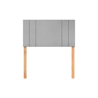Foto 1 | Cabecera Individual Raya Lateral Gris 3 En 1 Moderna