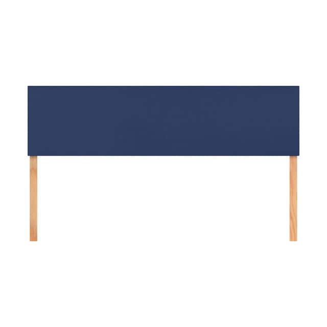 Cabecera King Size Lisa Azul 3 En 1 Moderna $1,699