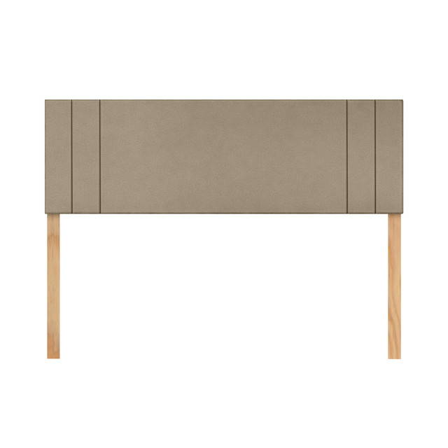 Foto 1 | Cabecera Matrimonial Raya Lateral Beige 3 En 1 Moderna