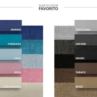 Foto 6 | Cabecera Individual Raya Lateral Natural 3 En 1 Moderna