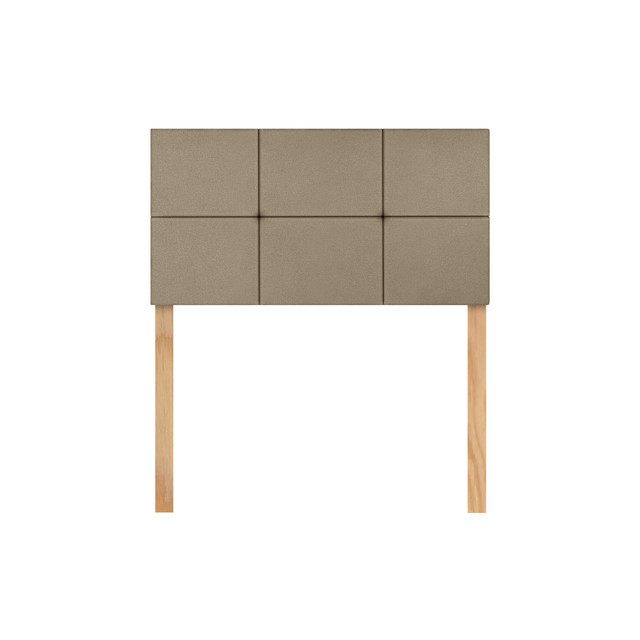 Foto 2 pulgar | Cabecera Individual Cuadro Grande Beige 3 En 1 Moderna
