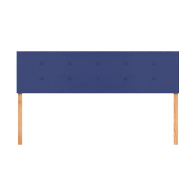 Cabecera King Size Botones Azul 3 En 1 Moderna $1,699