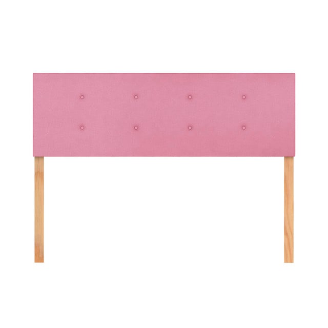 Cabecera Queen Size Botones Rosa 3 En 1 Moderna $1,599