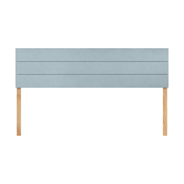 Cabecera King Size Raya Horizontal Cielo 3 En 1 Moderna