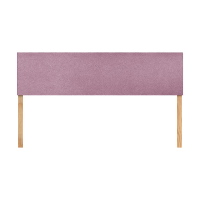 Cabecera King Size Lisa Rosa 3 En 1 Moderna