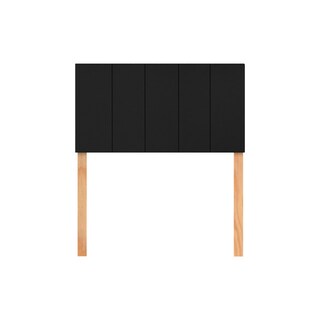Foto 1 | Cabecera Individual Raya Vertical Negro 3 En 1 Moderna