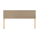 Cabecera King Size Lisa Beige 3 En 1 Moderna