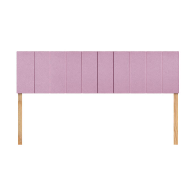 Foto 1 | Cabecera King Size Raya Vertical Rosa 3 En 1 Moderna