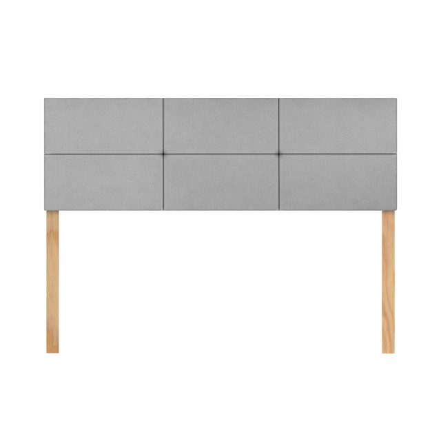 Foto 1 | Cabecera Queen Size Cuadro Grande Gris 3 En 1 Moderna