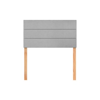 Foto 1 | Cabecera Individual Raya Horizontal Gris 3 En 1 Moderna
