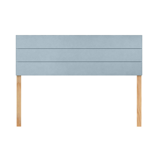 Cabecera Queen Size Raya Horizontal Cielo 3 En 1 Moderna